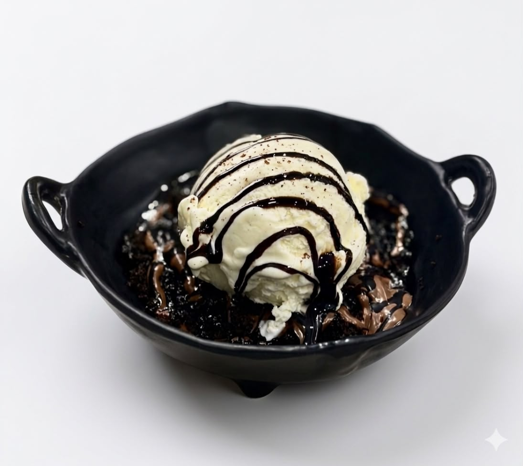 Brownie Ice Cream at Ali’s Cafe