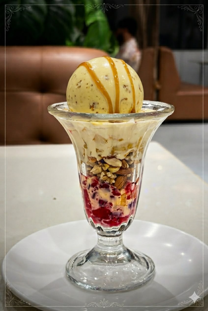 Cream Falooda at Ali’s Cafe