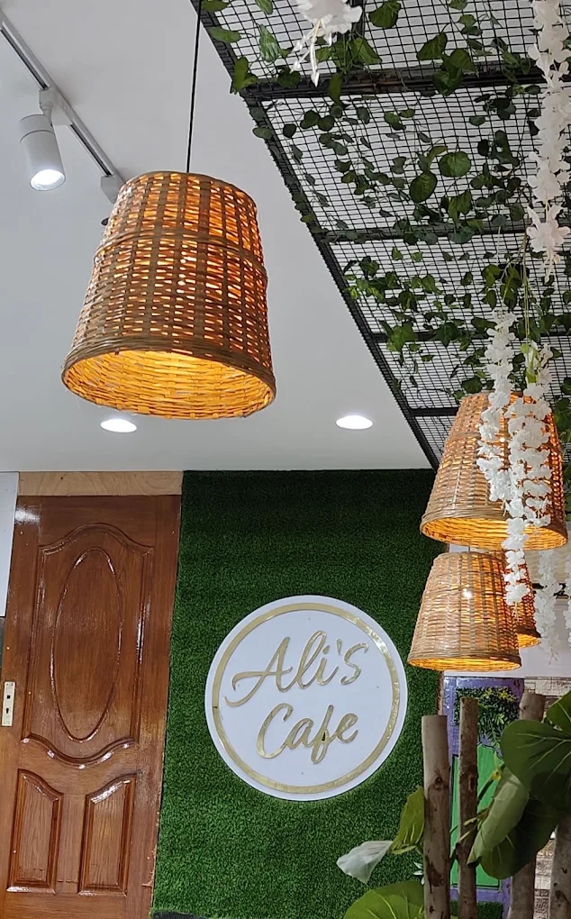 Signature Green Moss Wall & Gold Logo