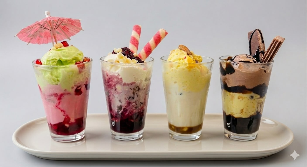 Tea Glass Ice Cream at Ali’s Cafe
